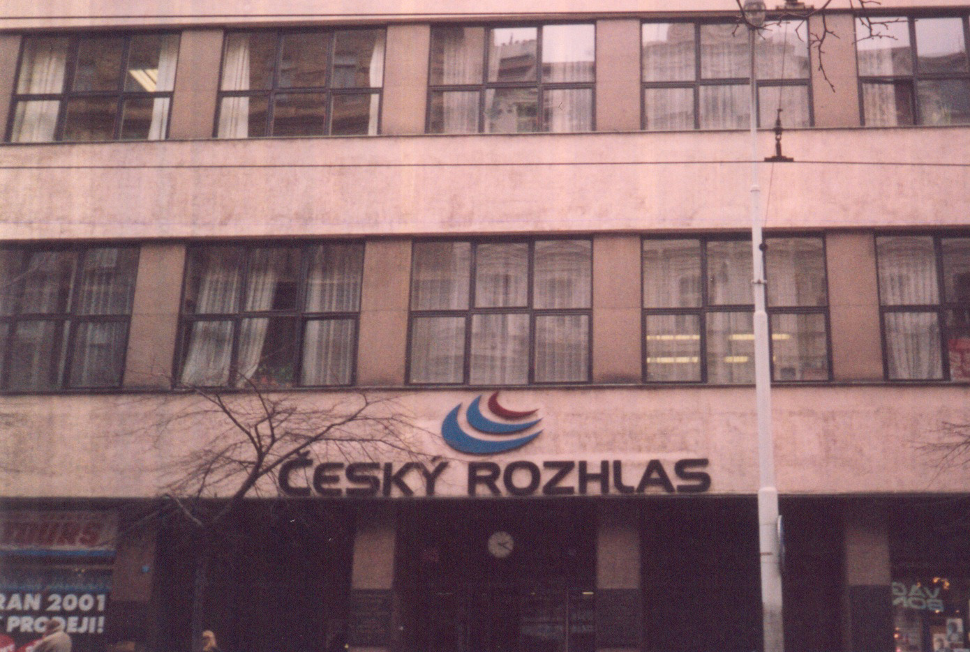 The Czech Radio building
